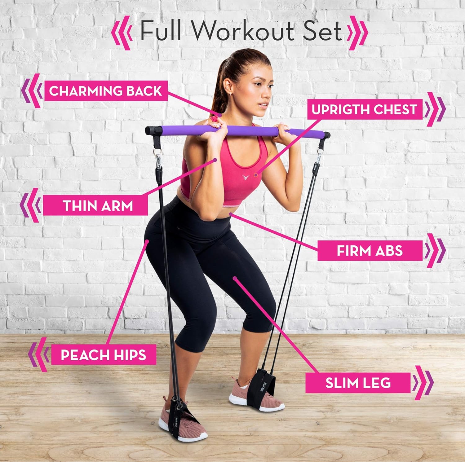 Portable Pilates Bar Pro Kit