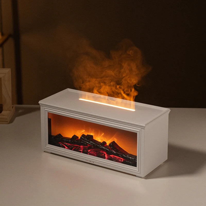 Mini Flame Aroma Fireplace Diffuser