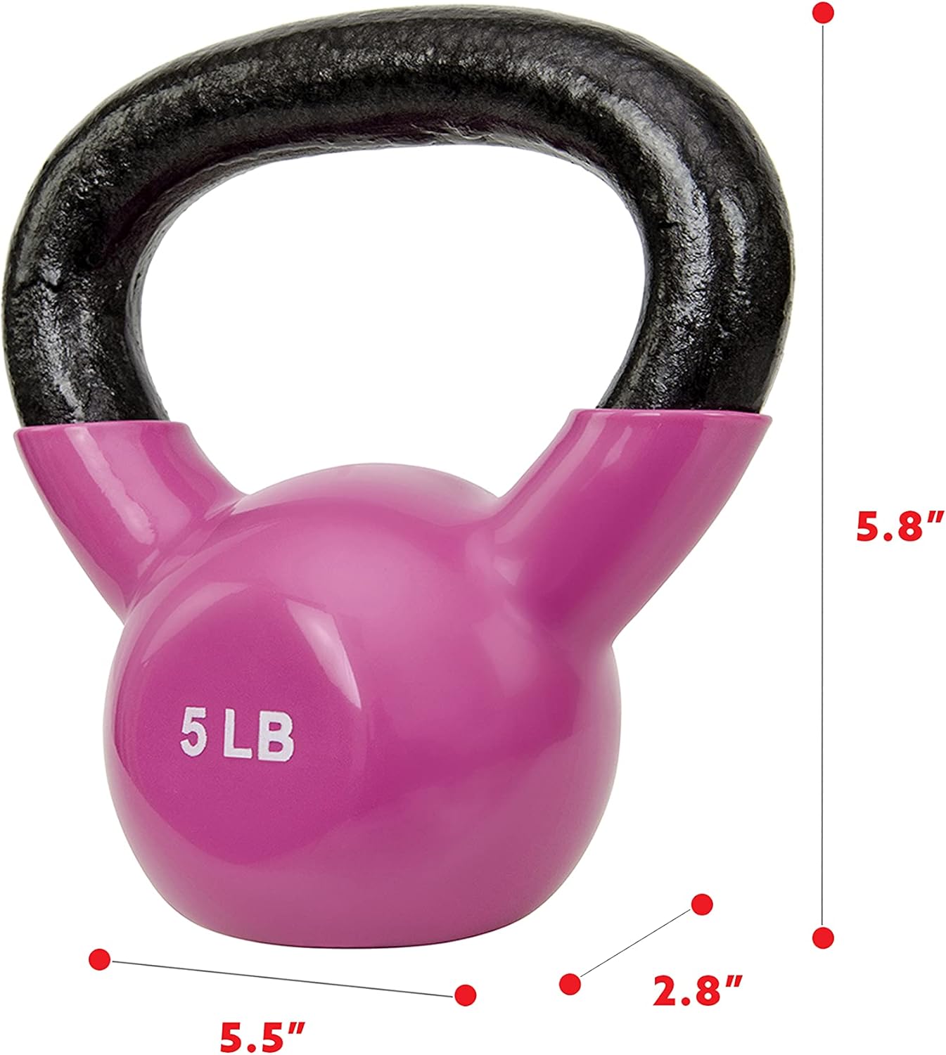 PowerCore Vinyl Kettlebell