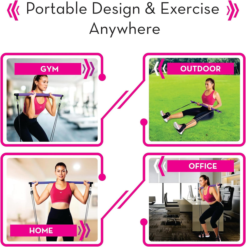 Portable Pilates Bar Pro Kit
