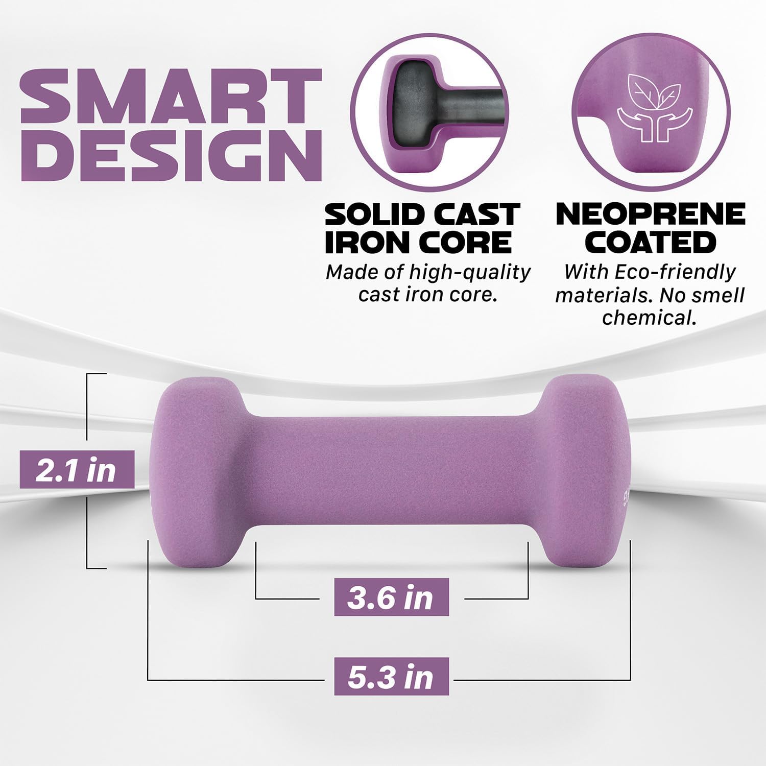 GripPro Neoprene Dumbbells