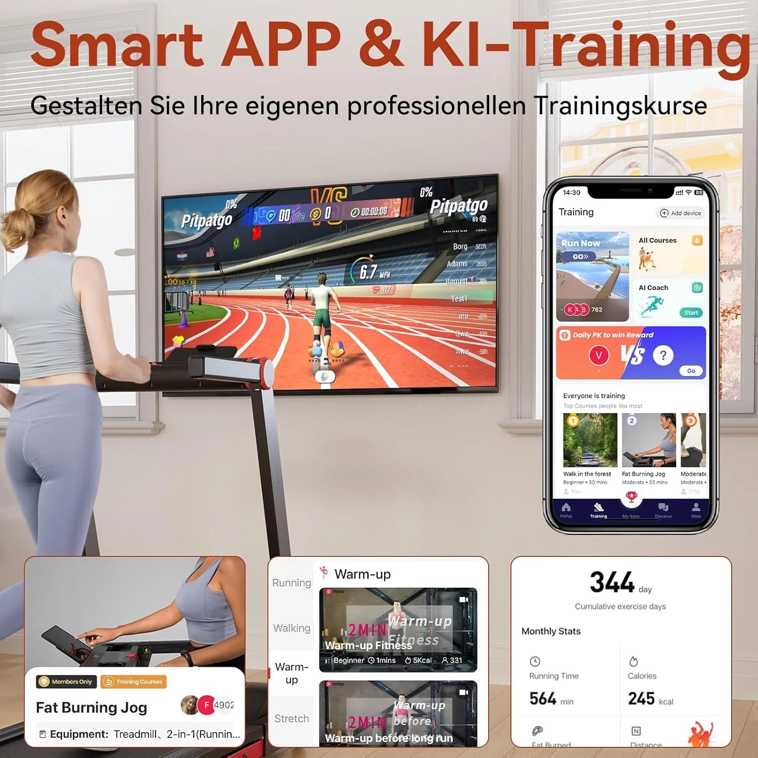 HomeFold Walking Treadmill