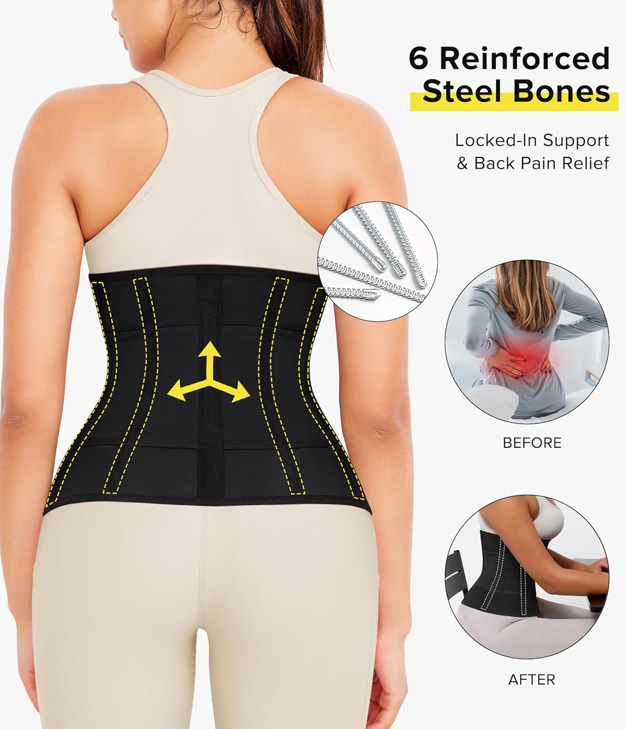 Hourglass Sweat Waist Trainer