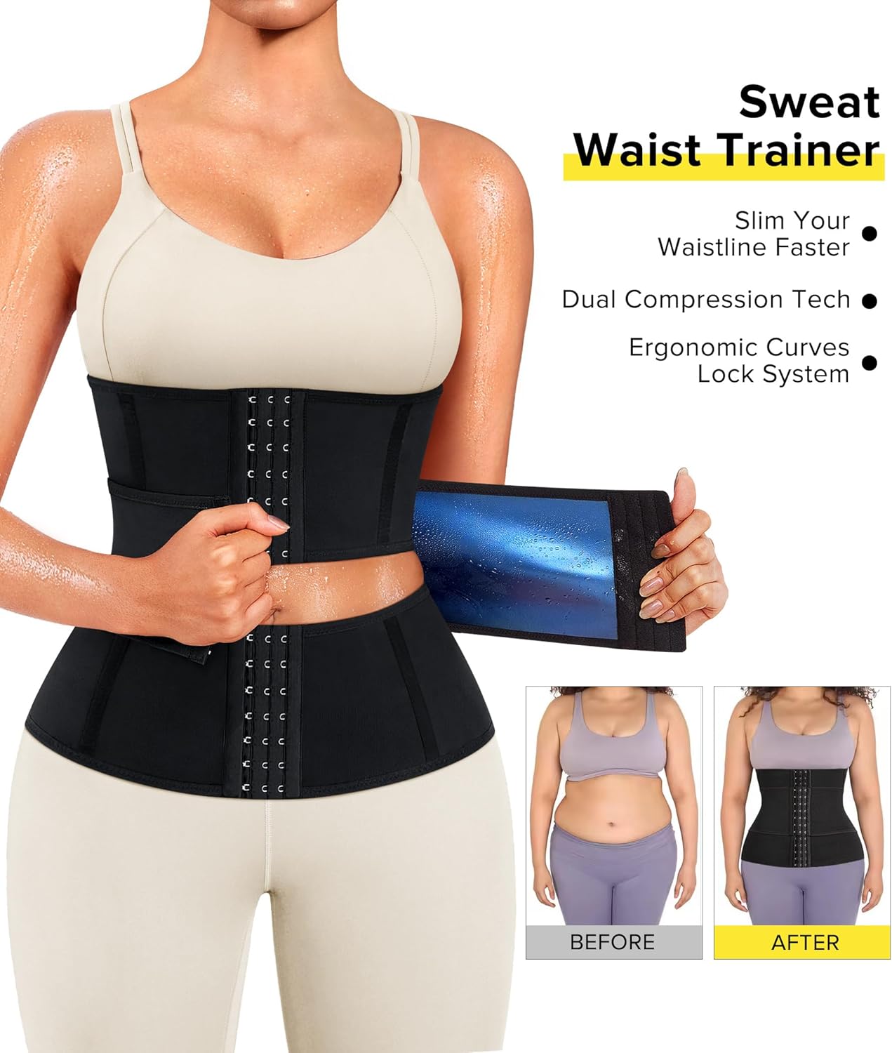 Hourglass Sweat Waist Trainer