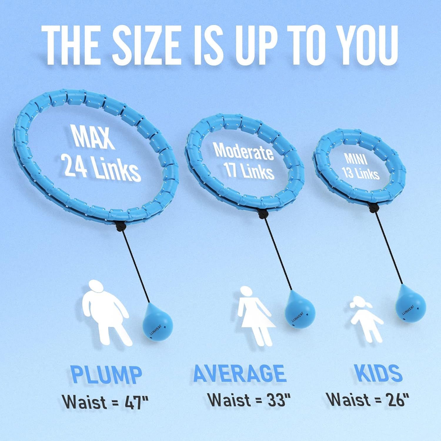CoreForge Pro Weighted Fitness Hoop