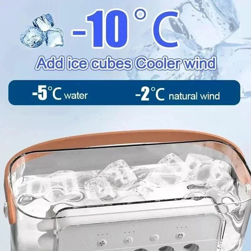 CoolMate Portable Night Light Air Cooler