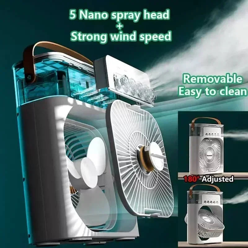 CoolMate Portable Night Light Air Cooler
